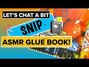 Let's FREESTYLE GLUE BOOK & Harvest #ASMR GO WITH THE FLOW Magazine ONLY #gluebook #collage NOV2024