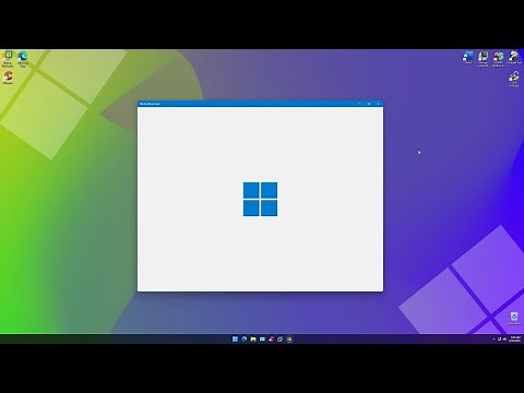 Windows 11 OOBE in a window