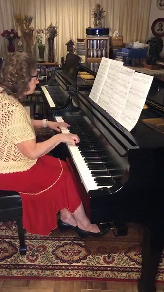 Chanson d'espoir-Song of Hope-by Mary Leaf performed by Elizabeth Zawadowski NFMC Diff Cl II #piano