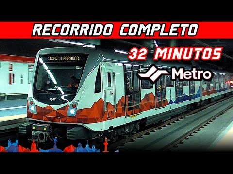 Metro de Quito RECORRIDO COMPLETO| L1 Quitumbe - Labrador #metro