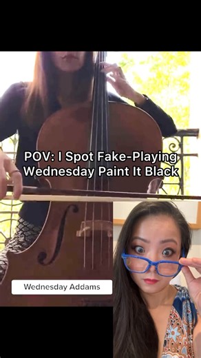 WENDY LAW on Instagram: "They’re faking the iconic cello scene from Wednesday Addams – Paint It Black on Netflix 🎻😅 But if you want to play it beautifully and confidently, I’ve got you. 🎼 Get the exact cello sheet music here → wendyLaw.com/shop 🎯 Want to actually sound amazing while you play? Get the system that improves your tone, technique, and confidence: The Fast-Track Cello Mastery Vault ✔ 7-Day Warm-Up Plan ✔ 30-Day Practice Planner ✔ Tone, Gear, and Performance Guides 📲 It’s $37 at c