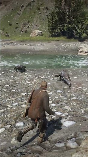 Survival Skill in Red Dead Redemption 2 P 1345 #rdr2 #gaming #shorts