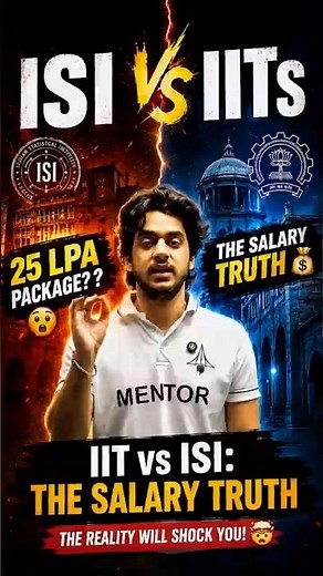 The Average Package of ISI & CMI Will Shock You! 🤯💸 #shorts