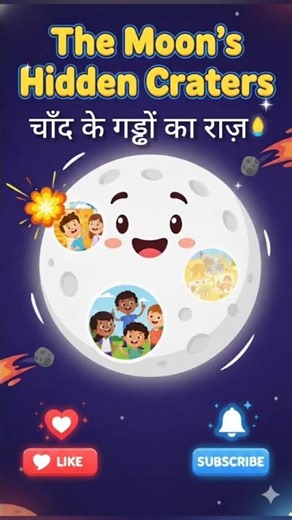 Moon Craters Explained! 🚀 Why so many holes? | ISRO Space Place