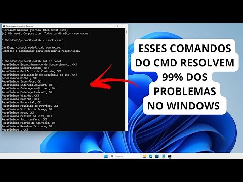 Como Corrigir 99% Dos Problemas No Windows Pelo CMD Com Esses Simples Comandos