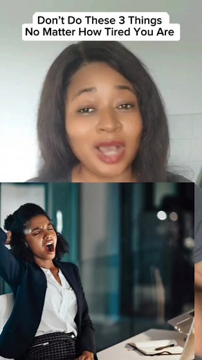 50K views · 1.3K reactions | Don’t Do These 3 Things No Matter How Tired You Are #educational #healthyliving Disclaimer:This video is for educational purposes only and not a substitute for medical advice. | Your Guide 2 Healthy Living | Facebook