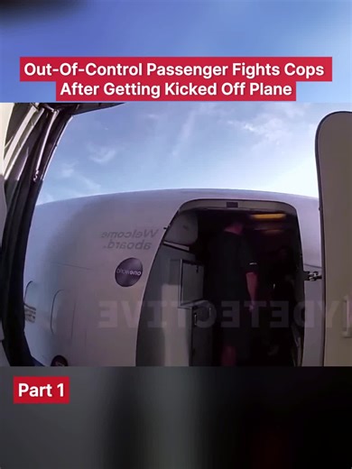 Passenger Disrupts Flight, Fights With Police