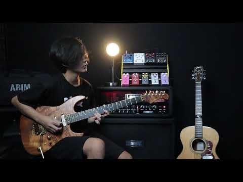 Ballad Guitar Solo "improvisation" - Abim Finger with guitar signature by Bacchus guitar