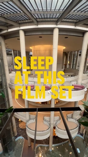Space lovers and unique hotel lovers IYKYK #travel #hospitalityindustry #interiordesign #brutalism