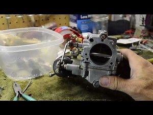 Johnson Evinrude carburetor linkage setup