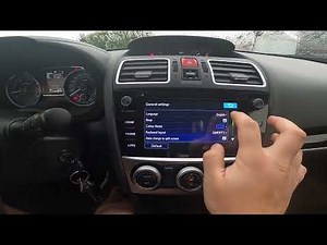 How to Enable or Disable Auto Change to Split Screen in Subaru XV ( 2012 - 2017 )