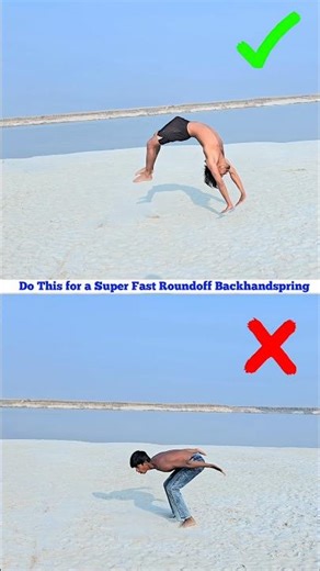 How to Speed Up Your Roundoff Backhandspring