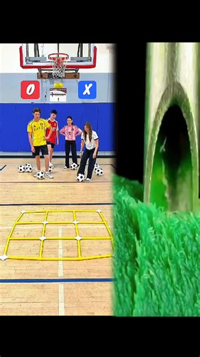 soccer tik,tak toe boys vs girls #challenge #game