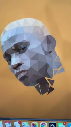 Polygon effect in Photoshop