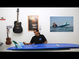 Mini Longboard 8'2" - New Advance Surfboards e Neco Carbone.