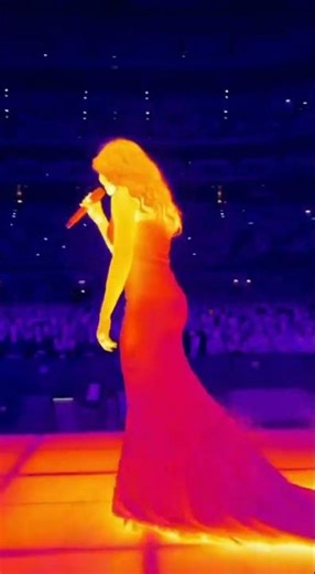 Thermal Concert Comedy: Singer’s Hilarious Stage Oops! 🔥 #ThermalCamera #ConcertFails #FunnyMoment