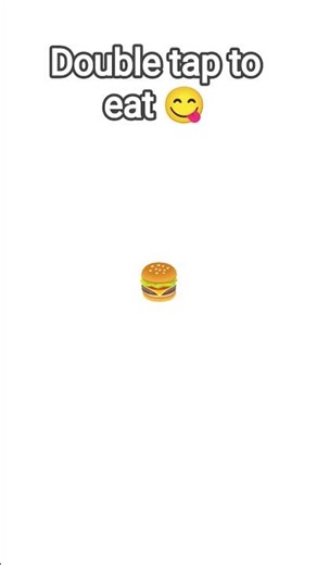 Double tap challenge#trending#challenge#burger#viral