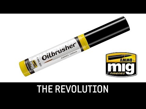 The new OILBRUSHER. The revolution of modelling.
