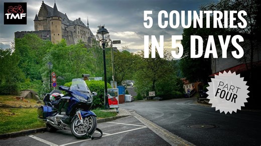 Honda Goldwing on tour! - Episode 4