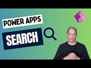 Power Apps Search Function (Sharepoint List and Dataverse)