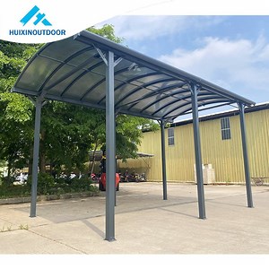 [Hot Item] Morden Style Smart Roof Canopies Simple Waterproof Shutter Solar Motorized Carport
