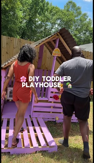 DIY Playhouse Build for Toddlers