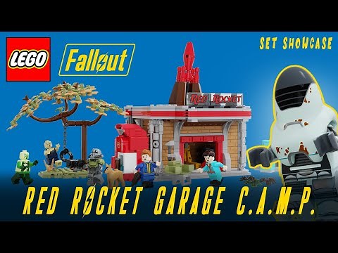 LEGO Fallout | Red Rocket Garage C.A.M.P. | Set Showcase