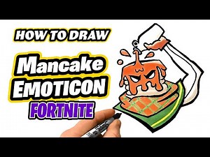 How To Draw Fortnite Mancake | Fortnite | Step by Step Drawing