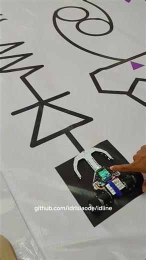 Super fast line follower robot with path planning #arduino #arduinoproject #esp32 #robotics