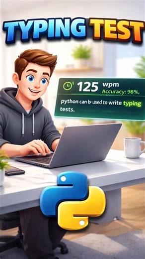 How Fast Can You Type? ⌨️ | Python Typing Test | ZyCode| #coding #python #zycode
