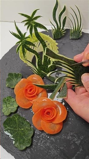 Unique Fruit Carving SkillsCreative CuttingDesign TutorialFruitCarving Mastery|StunningCuttingDesign