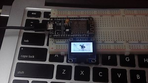 ESP12   SSD1306   Arduino 鸡你太美