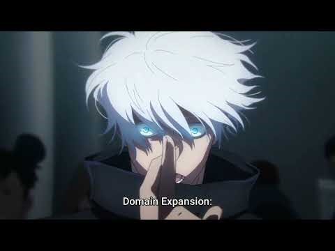 Gojo domain expansion ! jujutsu kaisen s2