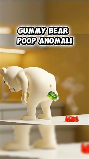 gummy bear dari poop anomali