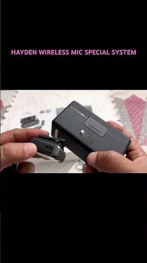 Hayden HY-MIC2 Wireless Collar Microphone 🎤 | Special Features Explained & Real Demo #hayden