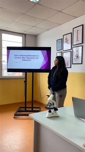 11 Shkurt – Dita Ndërkombëtare e Grave dhe Vajzave në Shkencë 👩‍🔬💻 Sot, nxënësit tanë u angazhuan në aktivitete nga Programimi, TIK-u dhe Biologjia, duke treguar se shkenca dhe teknologjia janë fusha ku kreativiteti, logjika dhe bashkëpunimi ecin bashkë. Këto aktivitete synojnë të nxisin veçanërisht vajzat që të jenë pjesë aktive e shkencës dhe teknologjisë, sepse e ardhmja ndërtohet me dije, barazi dhe inovacion. #11Shkurt #GirlsInScience #STEM #Programim #TIK Biologji EArdhmjaËshtëShkencë �