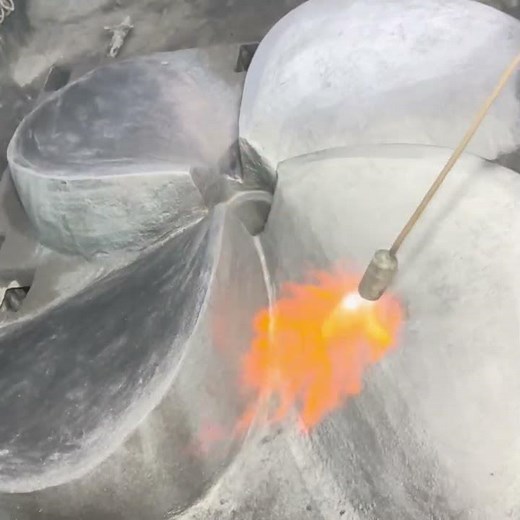 The Huge ship propeller Manufacturing complete process || Amazing Making process of Ship propeller