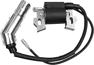 Ignition Coil Fit for Kohler SH255 SH265 Engine Replace 1858401-S 18-584-01-S 18 584 01-S 1858401S 18-584-01S 18 584 01S