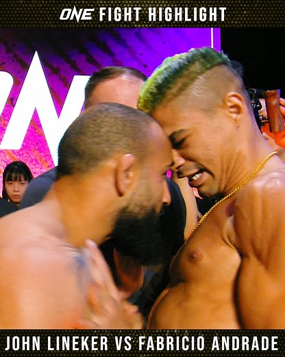 2.6M views · 10K reactions | Flash to the controversial first ONE Bantamweight World Title fight between John Lineker and Fabricio Andrade!  | ONE Championship | Facebook