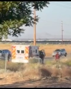 11K views · 14 reactions | 11-83....8th Street East and Avenue P....CHP on scene of a vehicle into a ditch, non injury....requesting sheriff respond....sheriff enroute code 3 UPDATE: CHP advises driver now has complaint of pain to chest, requesting FD respond | AV Scanner News - Page | Facebook