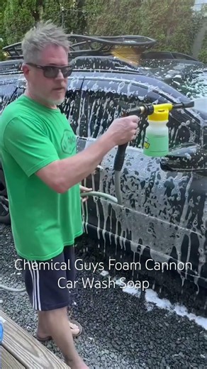 This Is The Best Foam Cannon Car Wash Soap (Chemical Guys) #carwash #cardetailing #amazonfinds