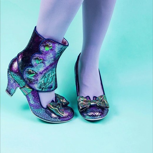 ✨These snazzy spats inspired shoes are quirky and eccentric with a dash of elegance! Switch up your look depending on your mood with the removable ankle detail! Shop 'Fiddle Dee' now!✨ https://www.irregularchoice.com/catalogsearch/result/?q=fiddle de | Irregular Choice