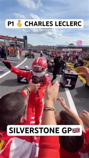 GRANDE CHARLES LECLERC P1 🥇 at SILVERSTONE GP 🇬🇧🔥🔥🔥