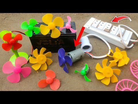 How To Make Awesame Ideas Using Dc Motor Fan With Board / ‪@Miniinventions1‬