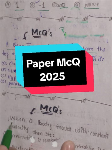 first year physics chapter no 3 👉⁉️😱#preparation #mdcat #series #for #location @tiktok creators @LADLA Mazangwal @Muhib Niaz khan @👑Baber ali khan👑