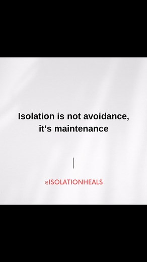 Remember this! For those currently in a Season of Isolation feel free to join our Isolation Group Chat to connect, grow and heal with other like minded people going through the exact same season 🙌🏽 This will help. Link in bio to join! | ISOLATION