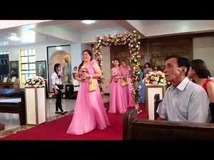 Bryan and Barbie (wedding entourage)