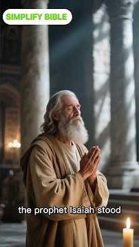 The vision of Isaiah about our savior😘 #biblehistory #ancienthistory #biblestories #biblememory