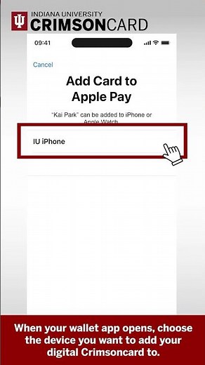 How to set up your Digital CrimsonCard