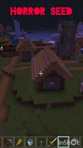 horror seed in Minecraft # Minecraft shorts